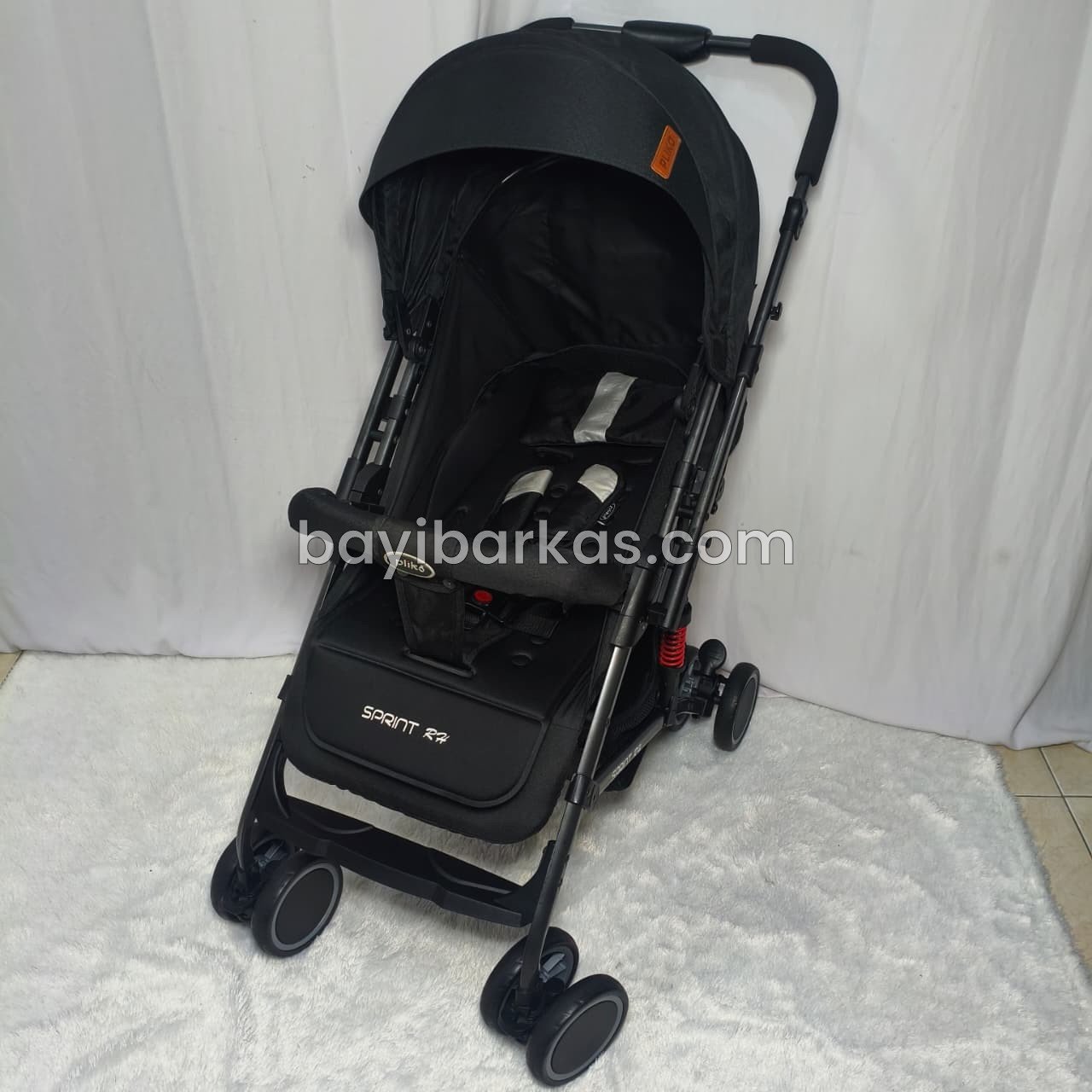  Stroller PLIKO SPRINT RX *2nd Hitam (LIKE NEW)- TJ 1552 MA