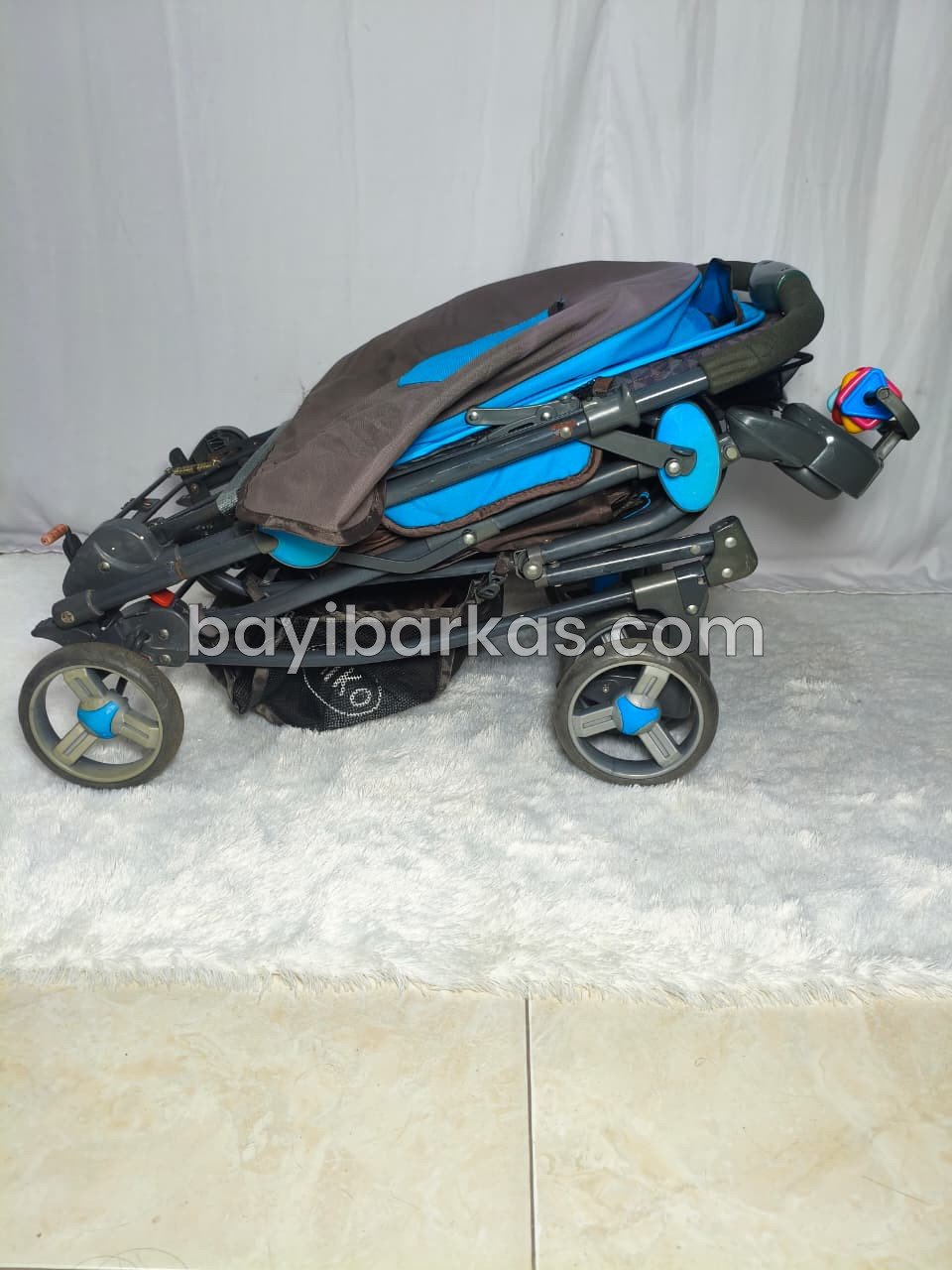 Stroller PLIKO type 'GRANDE' Biru *2nd (BP.KA)