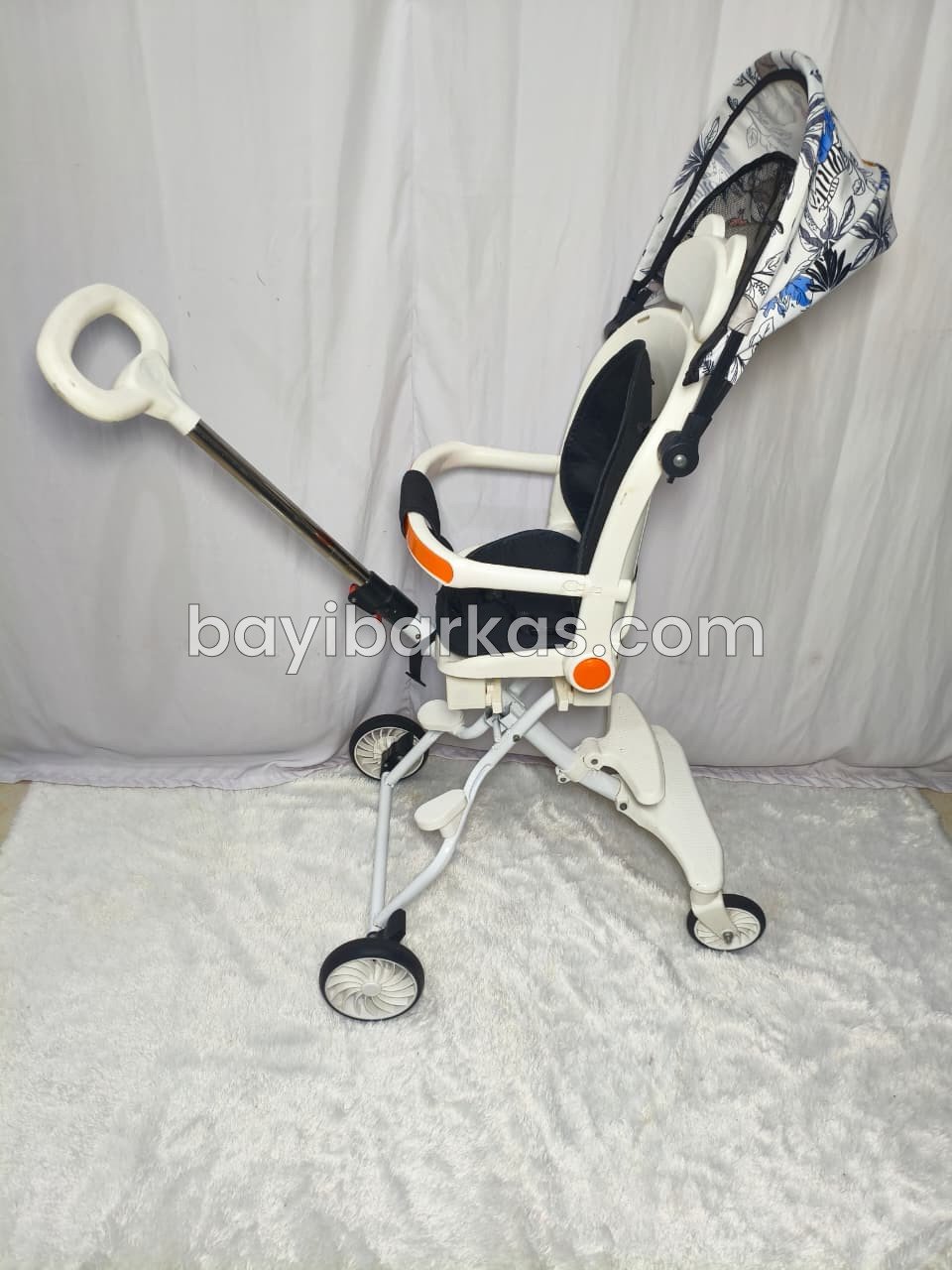 Magic Stroller / Stroller Travelling putih *2nd 