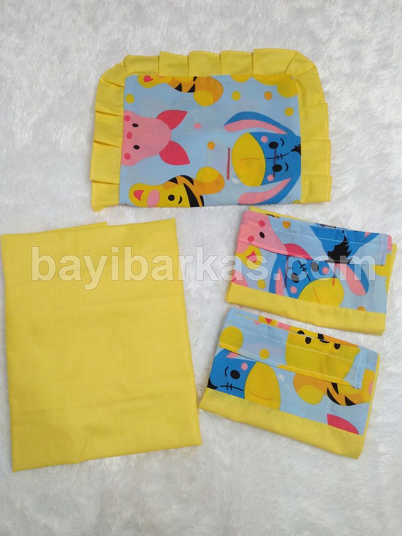 Set Seprai + Sarung Bantal Guling Bayi (VMF)
