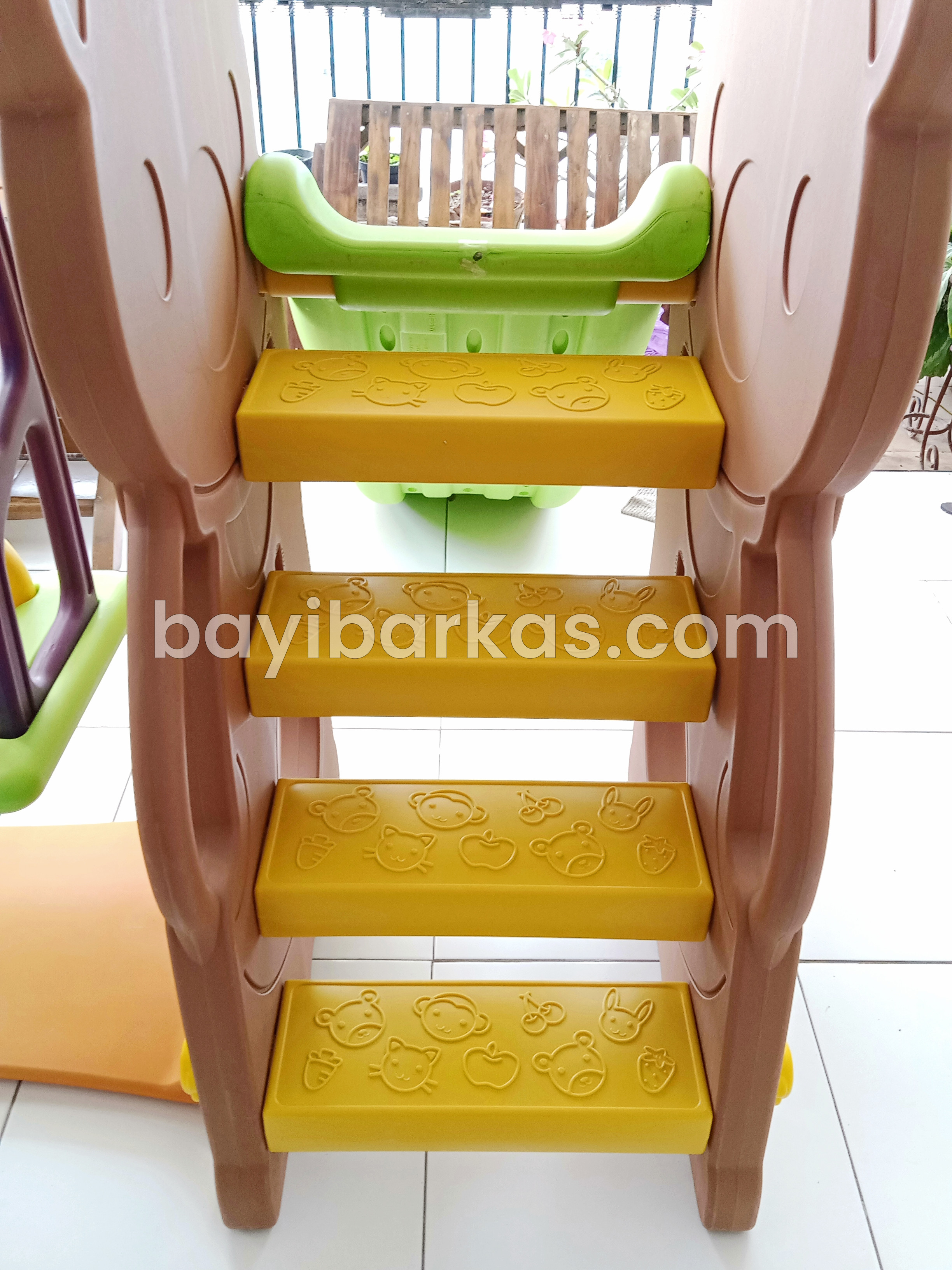 (MAINAN DIJUAL) TOBEBE HAPPY BEAR Slide & Swing