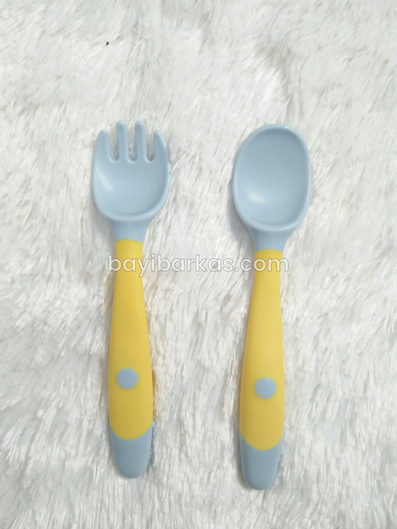 Set Sendok + Garpu Silicone *NEW (KMF)