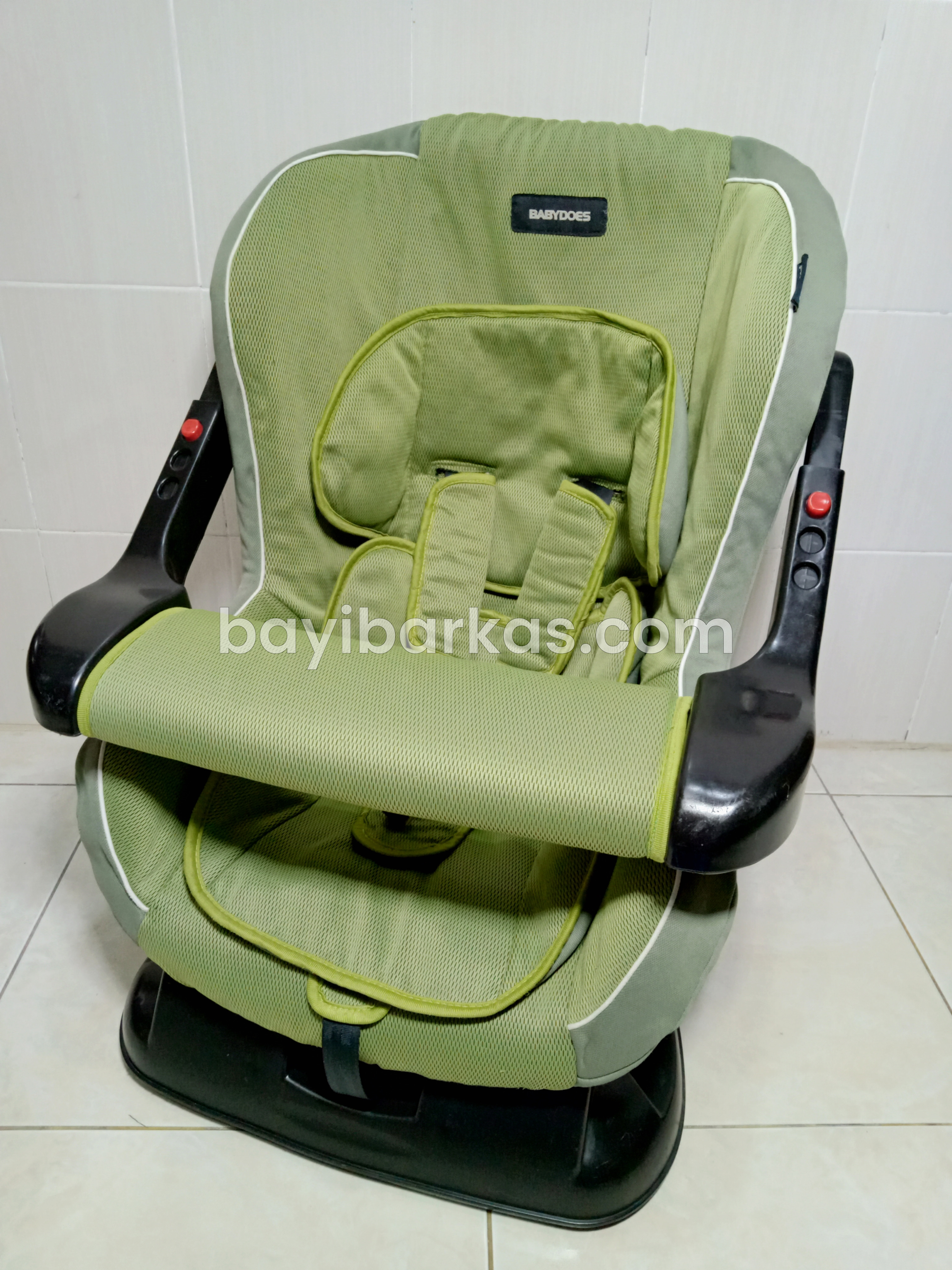 Carseat Toddler BABY DOES Hijau *Second (BP.MA)