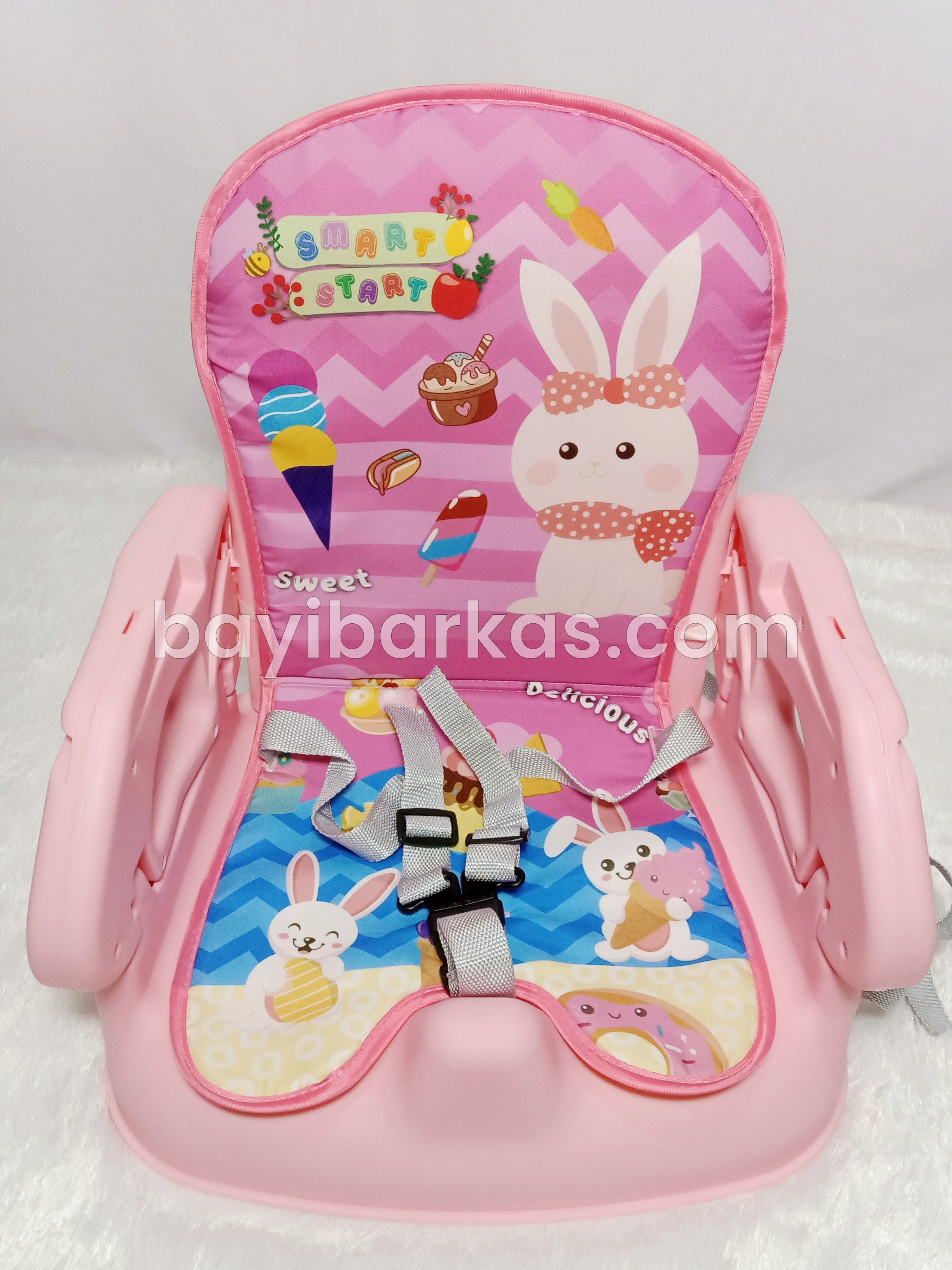 Booster seat 3in1 merk SMART START *Pink (EX-KADO)